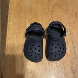 Crocs size C7 Toddler Blue
